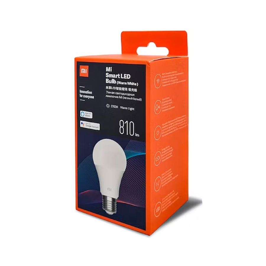 لامپ هوشمند شیائومی مدل XMBGDP01YLK سری 810 Xiaomi Mi Smart LED Bulb ...